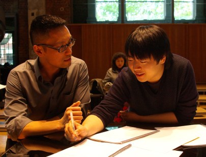 Lang Lang (R) & Raymond Yiu, 19-04-09