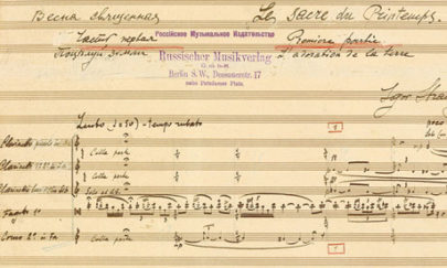 Stravinskys Rite of Spring