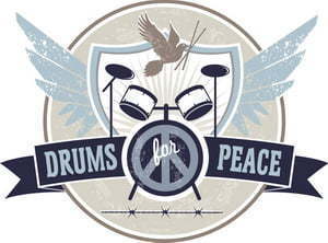Logo drums4peace