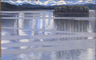 Soundscapes National Gallery FOR EXHIBITION REVIEW ONLY Lake Keitele  Akseli Gallen-Kallela 1905