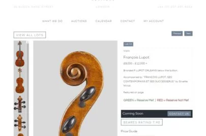 Beares Auctions/ Strings