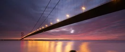 Credit: Ben Clarkson. Hull's Humber Bridge.